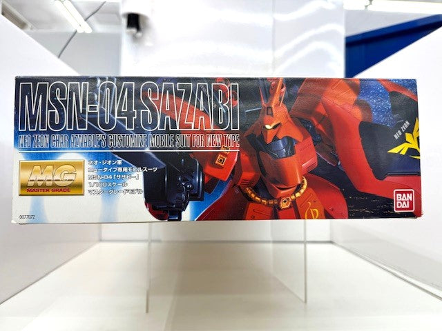 【中古】【未組立】1/100 MG MSN-04 サザビー「機動戦士ガンダム 逆襲のシャア」＜プラモデル＞（代引き不可）6517