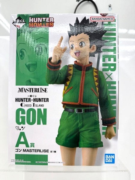 【中古】【未開封】ゴン=フリークス 「一番くじ HUNTER×HUNTER GREED ISLAND」 MASTERLISE A賞＜フィギュア＞（代引き不可）6517