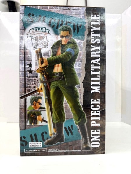 【中古】【未開封】ゾロ 「一番くじ ワンピース〜military style〜」 B賞＜フィギュア＞（代引き不可）6517