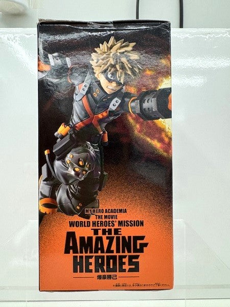 【中古】【未開封】爆豪勝己 「僕のヒーローアカデミア THE MOVIE ワールド ヒーローズ ミッション」 THE AMAZING HEROES＜フィギュア＞（代引き不可）6517