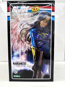 【中古】【未開封】バロネス 25thアニバーサリーブルー 限定版 「G.I.ジョー」 G.I. JOE美少女 1/7 PVC製塗装済み完成＜フィギュア＞（代引き不可）6517