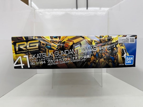 【中古】【未組立】1/144 RG ORB-01 アカツキガンダム(オオワシ装備) 「機動戦士ガンダムSEED DESTINY」 [5067396]＜プラモデル＞（代引き不可）6517