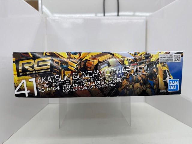 【中古】【未組立】1/144 RG ORB-01 アカツキガンダム(オオワシ装備) 「機動戦士ガンダムSEED DESTINY」 [5067396]＜プラモデル＞（代引き不可）6517