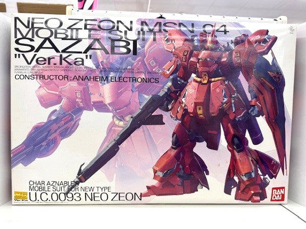 【中古】【未組立】1/100 MG MSN-04 サザビー Ver.Ka 「機動戦士ガンダム 逆襲のシャア」 [0185135]＜プラモデル＞（代引き不可）6517