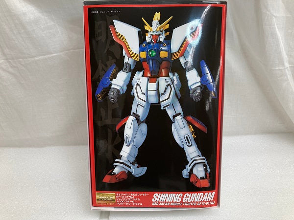 中古】【機動武闘伝Gガンダム】【未組立】【外箱に傷み有】1/100 MG GF13-017J シャイニングガンダム＜プラモデル＞（代引き不