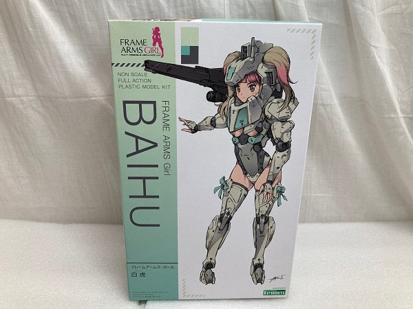 【中古】【フレームアームズ・ガール】【未組立】【外箱に傷み有】フレームアームズ・ガール白虎＜プラモデル＞（代引き不可）6520