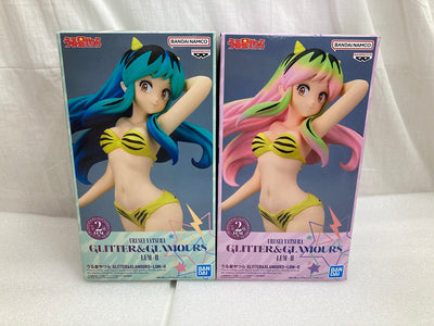 【中古】【未開封】【セット品】「うる星やつら」 GLITTER＆GLAMOURS-LUM-II ラム A(髪ブルー) ラム B(髪ピン...