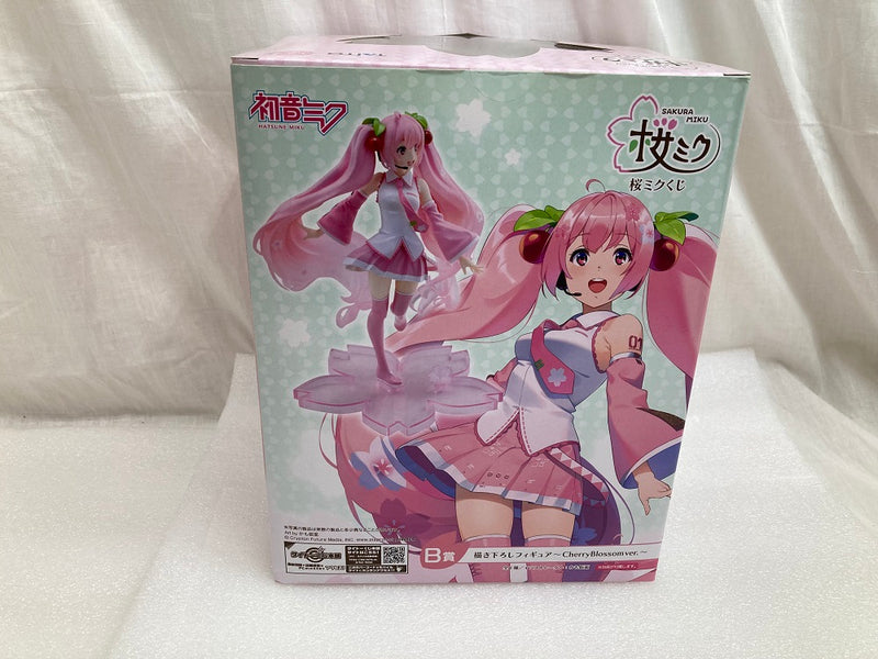 【中古】【未開封】桜ミク 「タイトーくじ本舗 桜ミクくじ」 B賞 描き下ろしフィギュア〜Cherry Blossom ver.〜＜フィギュア＞（代引き不可）6520