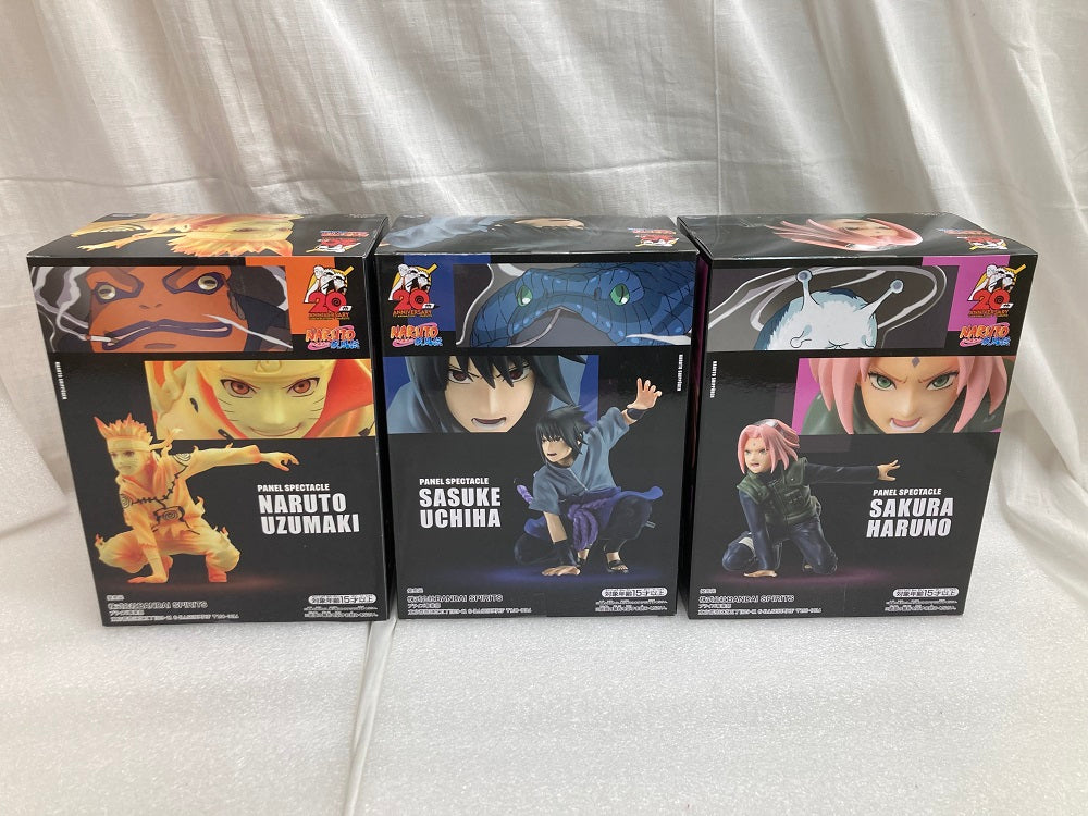 中古】【未開封】【セット】 「NARUTO-ナルト- 疾風伝」 PANEL SPECTACLE?新たなる三竦み?SPECIAL 全3種セッ