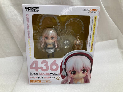 【中古】【未開封】ねんどろいど すーぱーそに子 お仕事セット 「そにアニ -SUPER SONICO THE ANIMATION-」＜...