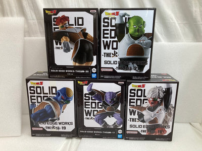 【中古】【未開封】【セット】「ドラゴンボールZ」 SOLID EDGE WORKS-THE出陣-17-21　ギニュー特戦隊＜フィギュア...