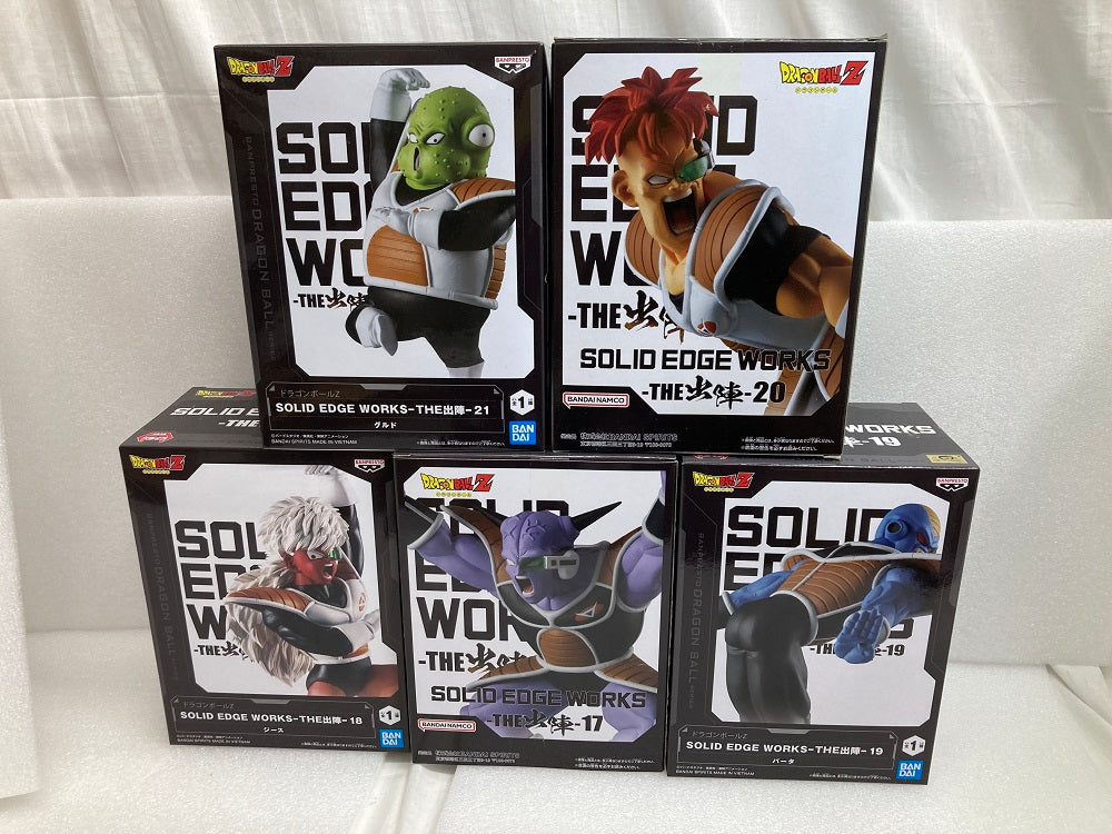 ギニュー特戦隊コンプセット【未開封品】 新品】SOLlD EDGE WORKS『ギニュー特戦隊』5種コンプリートセット