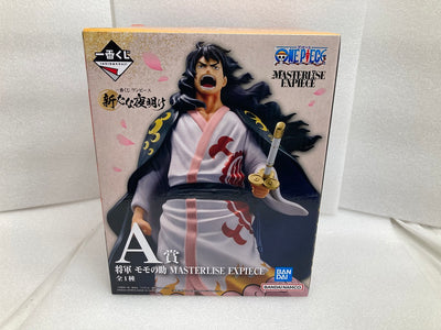 【中古】【未開封】将軍 モモの助 「一番くじ ワンピース 新たな夜明け」 MASTERLISE EXPIECE A賞 フィギュア＜フィ...