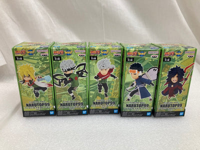 【中古】【未開封】【セット】全5種セット 「NARUTO-ナルト-」 NARUTOP99 ワールドコレクタブルフィギュアvol.2＜フ...