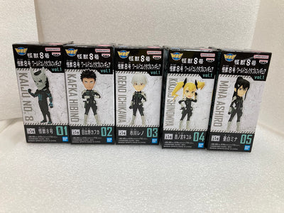 【中古】【未開封】全5種セット 「怪獣8号」 ワールドコレクタブルフィギュアvol.1＜フィギュア＞（代引き不可）6520