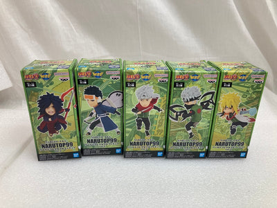 【中古】【未開封】【セット】全5種セット 「NARUTO-ナルト-」 NARUTOP99 ワールドコレクタブルフィギュアvol.2＜フ...