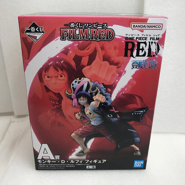 【中古】【未開封】モンキー・D・ルフィ 「一番くじ ワンピース FILM RED」 A賞 フィギュア＜フィギュア＞（代引き不可）6520