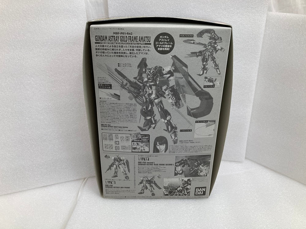 中古】【未組立】1/100 MBF-P01Re ガンダムアストレイ ゴールド