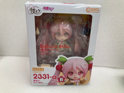 【中古】【未開封】B賞ねんどろいど 桜ミク セーラー服 Ver. 「グッスマくじ 桜ミク“2024”」＜フィギュア＞（代引き不可）6520