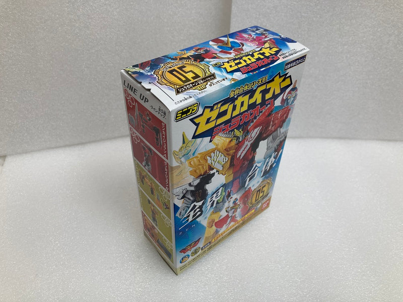 【中古】【未組立】【セット】ミニプラ 機界戦隊ゼンカイジャー 全界合体シリーズ01 ゼンカイオー ジュラガオーン＜プラモデル＞（代引き不可）6520