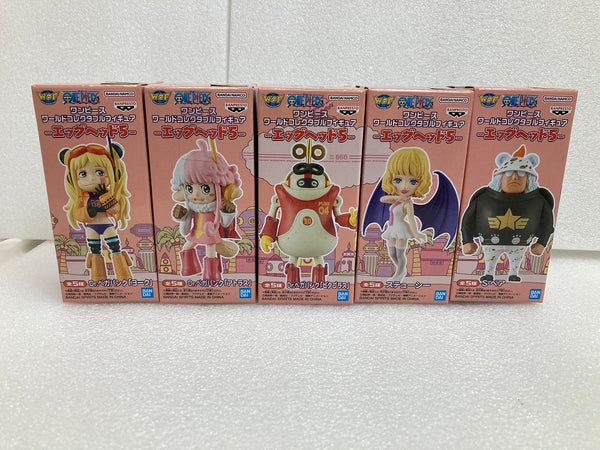 【中古】【未開封】【セット】「ワンピース」 ワールドコレクタブルフィギュア-エッグヘッド5＜フィギュア＞（代引き不可）6520