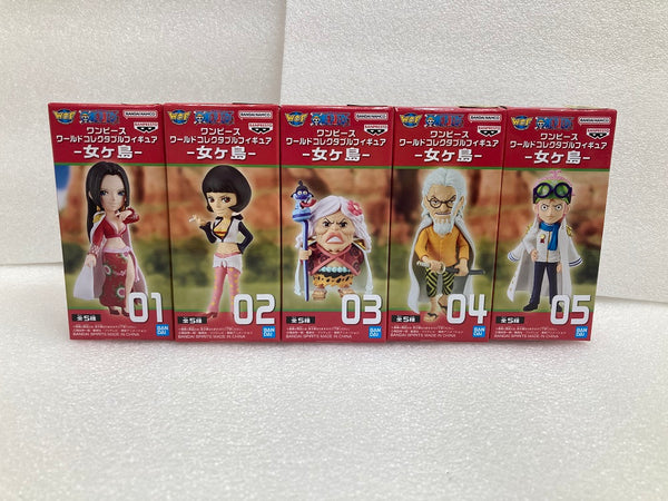 【中古】【未開封】【セット】ワンピース　ワールドコレクタブルフィギュア　女ヶ島＜フィギュア＞（代引き不可）6520