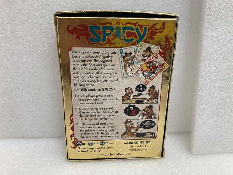 【中古】【開封品】ボードゲーム スパイス (Spicy)＜おもちゃ＞（代引き不可）6520