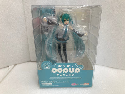 【中古】【未開封】POP UP PARADE 初音ミク クリアカラーVer. 「キャラクター・ボーカル・シリーズ 01 初音ミク」＜フ...