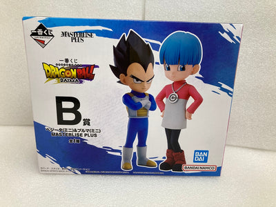 【中古】【未開封】ベジータ(ミニ)＆ブルマ(ミニ) 「一番くじ ドラゴンボールDAIMA」 MASTERLISE PLUS B賞 フィ...