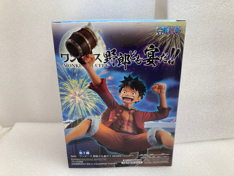 【中古】【未開封】モンキー・D・ルフィ 「ワンピース」 野郎ども宴だ!!-MONKEY.D.LUFFY-＜フィギュア＞（代引き不可）6520