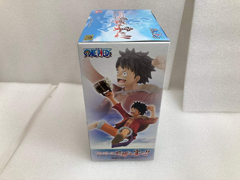 【中古】【未開封】モンキー・D・ルフィ 「ワンピース」 野郎ども宴だ!!-MONKEY.D.LUFFY-＜フィギュア＞（代引き不可）6520