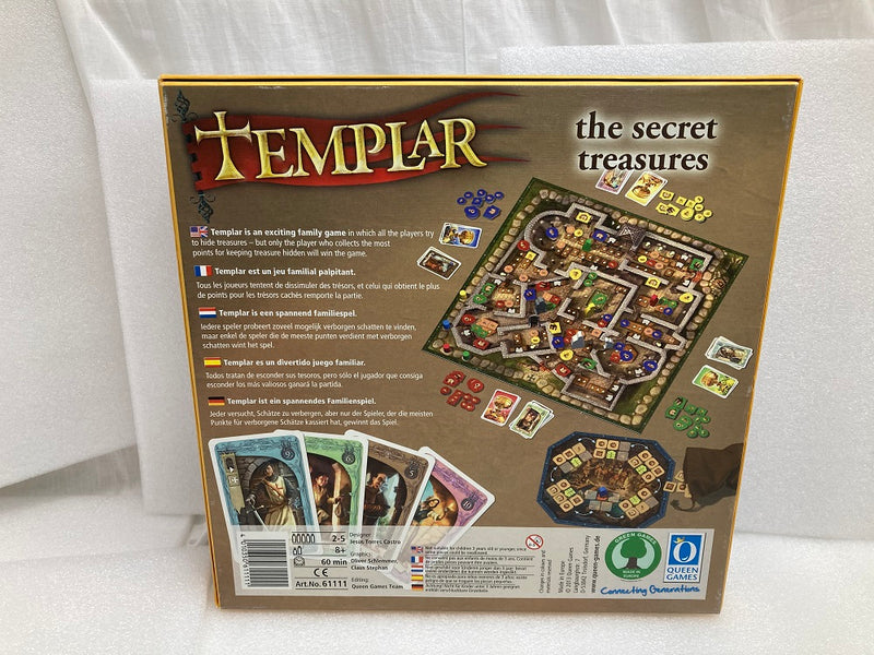 【中古】【開封品】ボードゲーム　テンプル騎士団(Templar) [日本語訳付き]＜おもちゃ＞（代引き不可）6520