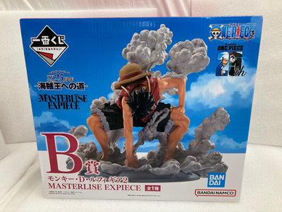 【中古】【未開封】MASTERLISE EXPIECE B賞 モンキー・D・ルフィ ギア2 「一番くじ ワンピース TVアニメ25周年...