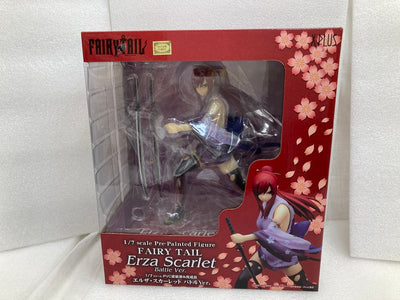 【中古】【開封品】エルザ・スカーレット バトルVer. 「FAIRY TAIL -フェアリーテイル-」 1/7 PVC製塗装済み完成品...