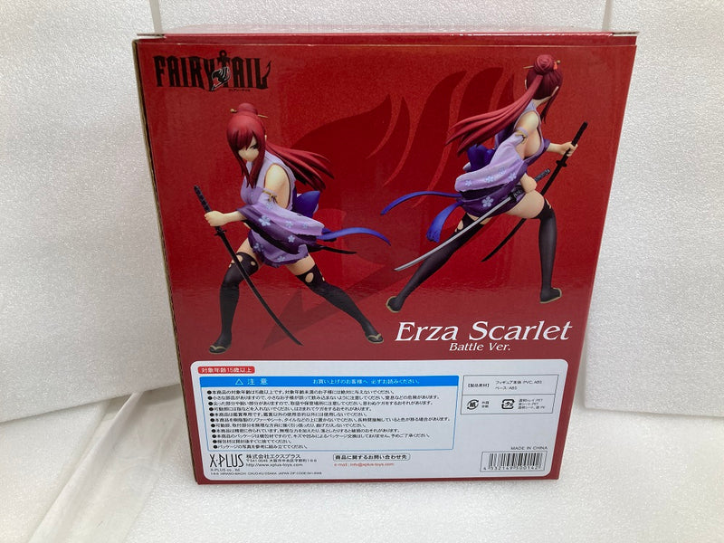 【中古】【開封品】エルザ・スカーレット バトルVer. 「FAIRY TAIL -フェアリーテイル-」 1/7 PVC製塗装済み完成品＜フィギュア＞（代引き不可）6520