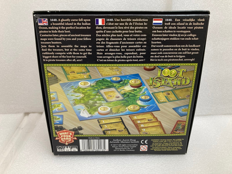 【中古】【開封品】 ボードゲーム　ルート・アイランド (Loot Island) [日本語訳付き]＜おもちゃ＞（代引き不可）6520