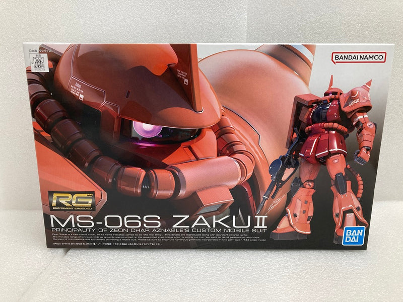 【中古】【未組立】1/144 RG MS-06S シャア専用ザク 「機動戦士ガンダム」＜プラモデル＞（代引き不可）6520