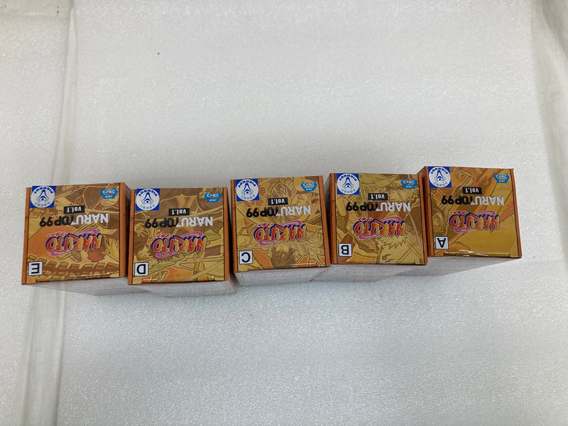 【中古】【未開封】【セット】「NARUTO-ナルト-」 NARUTOP99 ワールドコレクタブルフィギュアvol.1 全5種＜フィギュア＞（代引き不可）6520