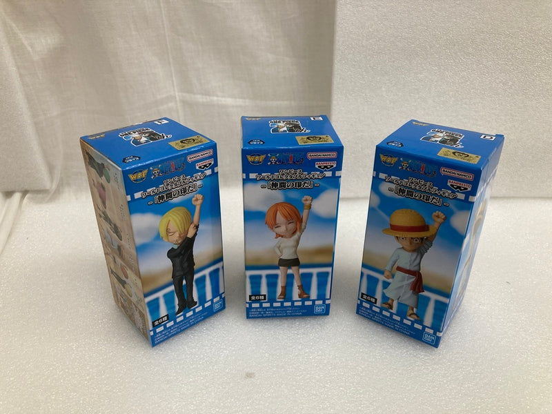 【中古】【未開封】【セット】 「ワンピース」 ワールドコレクタブルフィギュア 7種＜フィギュア＞（代引き不可）6520
