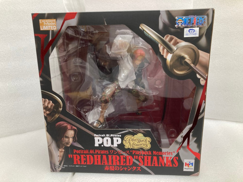 【中古】【開封品】赤髪のシャンクス 「ワンピース」 Portrait.Of.Pirates ワンピース“Playback Memories”＜フィギュア＞（代引き不可）6520
