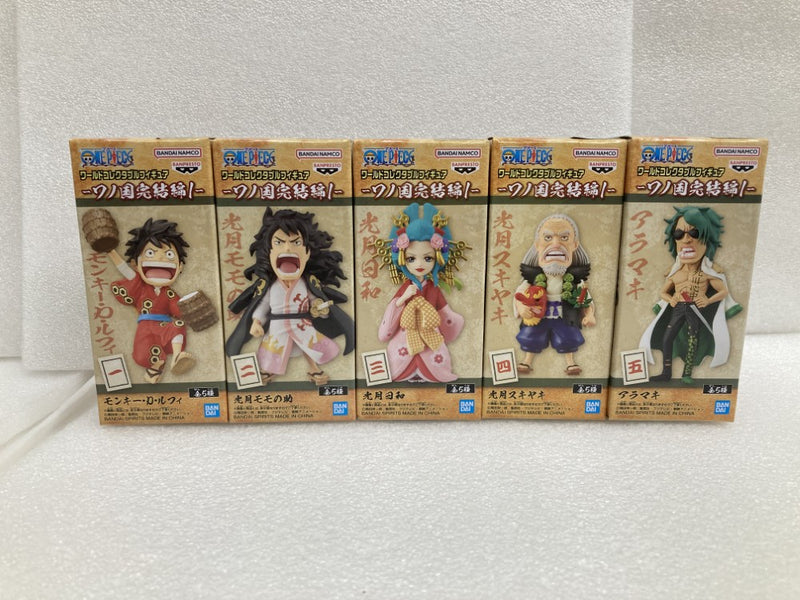 【中古】【未開封】全5種セット 「ワンピース」 ワールドコレクタブルフィギュア-ワノ国完結編1-＜フィギュア＞（代引き不可）6520
