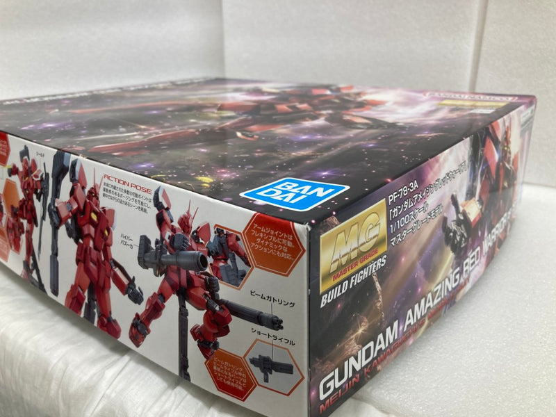 【中古】【未組立】1/100 MG ガンダムアメイジングレッドウォーリア 「ガンダムビルドファイターズトライ」 [5065735]＜プラモデル＞（代引き不可）6520