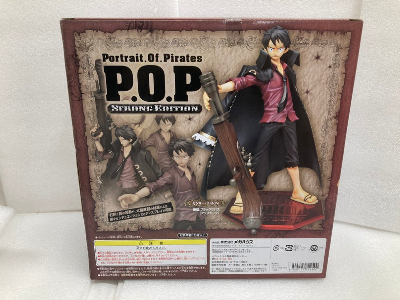 【中古】【未開封】モンキー・D・ルフィ「ワンピース STRONG WORLD」Portrait.Of.Pirates STRONG EDITION＜フィギュア＞（代引き不可）6520