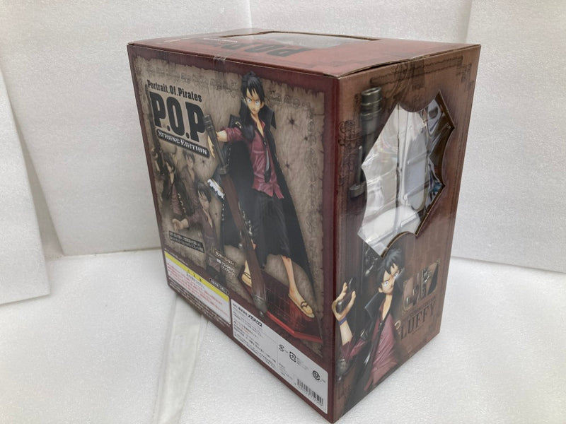 【中古】【未開封】モンキー・D・ルフィ「ワンピース STRONG WORLD」Portrait.Of.Pirates STRONG EDITION＜フィギュア＞（代引き不可）6520