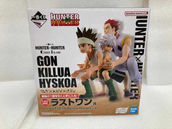 【中古】【未開封】Revible Moment ゴン×キルア×ヒソカ 「一番くじ HUNTER×HUNTER GREED ISLAND」 ラストワン賞＜フィギュア＞（代引き不可）6520