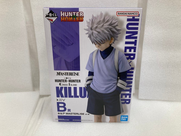 【中古】【未開封】キルア=ゾルディック 「一番くじ HUNTER×HUNTER GREED ISLAND」 MASTERLISE B賞＜フィギュア＞（代引き不可）6520