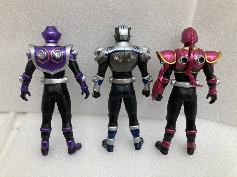 【中古】【開封品】【セット】ライダーヒーローシリーズ「仮面ライダー龍騎」/ライア/王蛇/タイガ＜フィギュア＞（代引き不可）6520