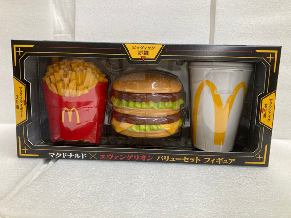 【中古】【開封品】ビッグマック初号機＆マックフライポテト弐号機＆マックシェイク零号機　マクドナルド×エヴァンゲリオン＜フィギュア＞（代引き不可）6520