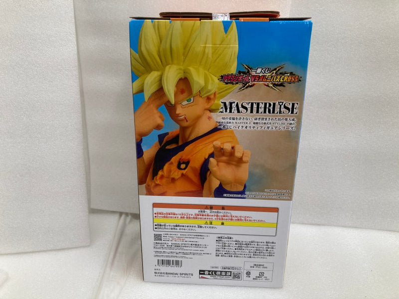 【中古】【未開封】超サイヤ人孫悟空 「一番くじ ドラゴンボール VSオムニバスCROSS」 MASTERLISE C賞＜フィギュア＞（代引き不可）6520