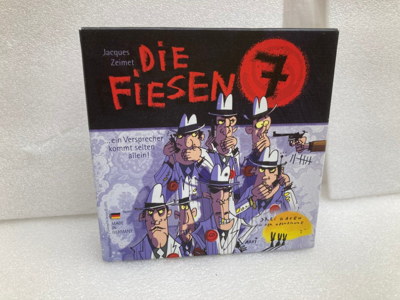 【中古】【開封品】ボードゲーム　7人のマフィア (Die Fiesen 7)＜おもちゃ＞（代引き不可）6520